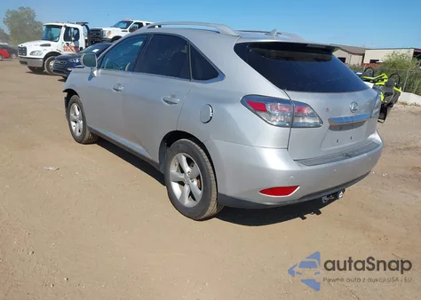 2012 Lexus Rx 350 350 z USA, uszkodzony, nr VIN 2T2BK1BA2CC122587